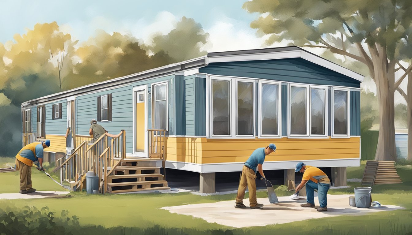 Renovating an Older Double Wide