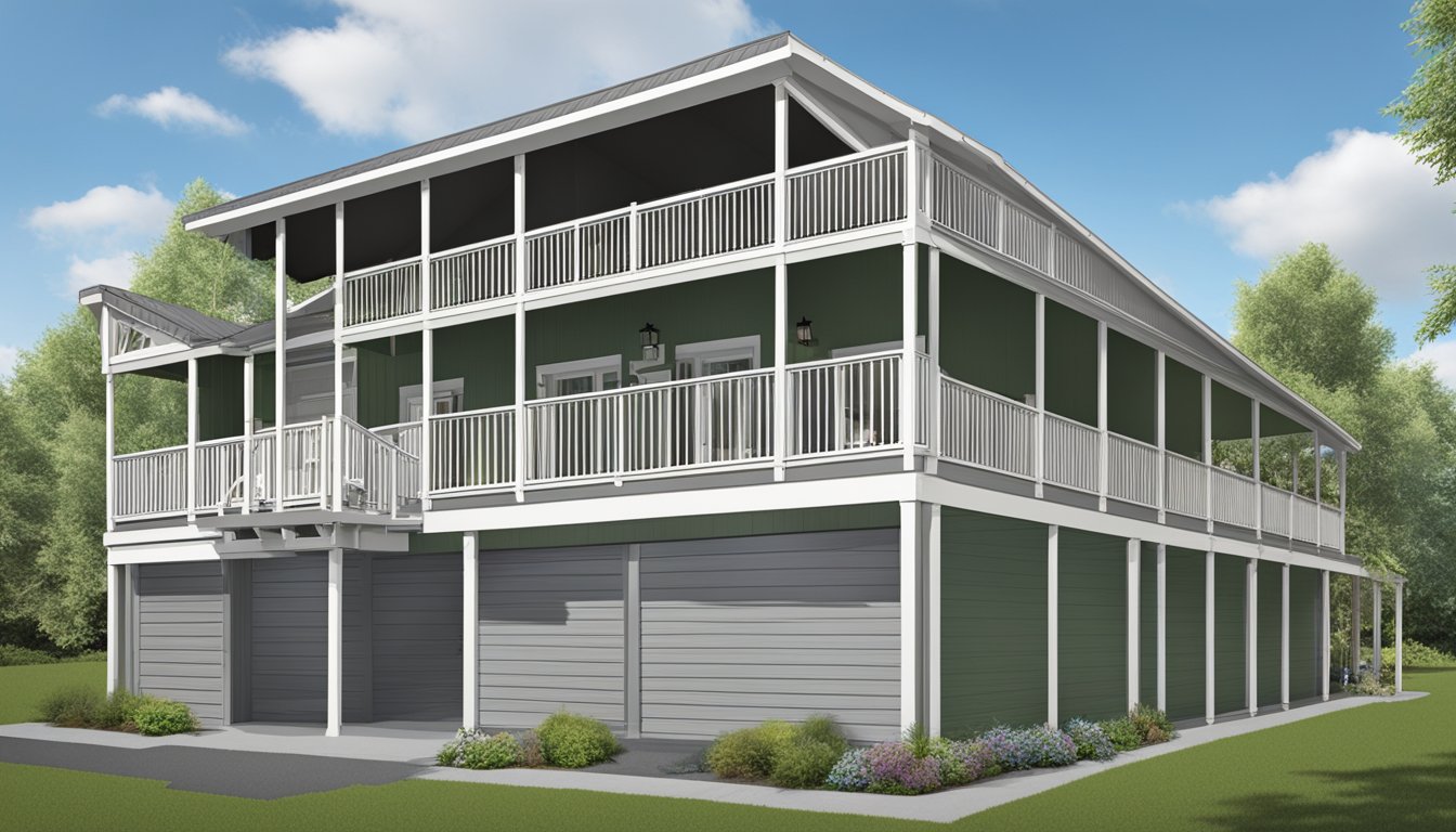 Spacious Double Wide Homes with 7/12 Roof Pitch