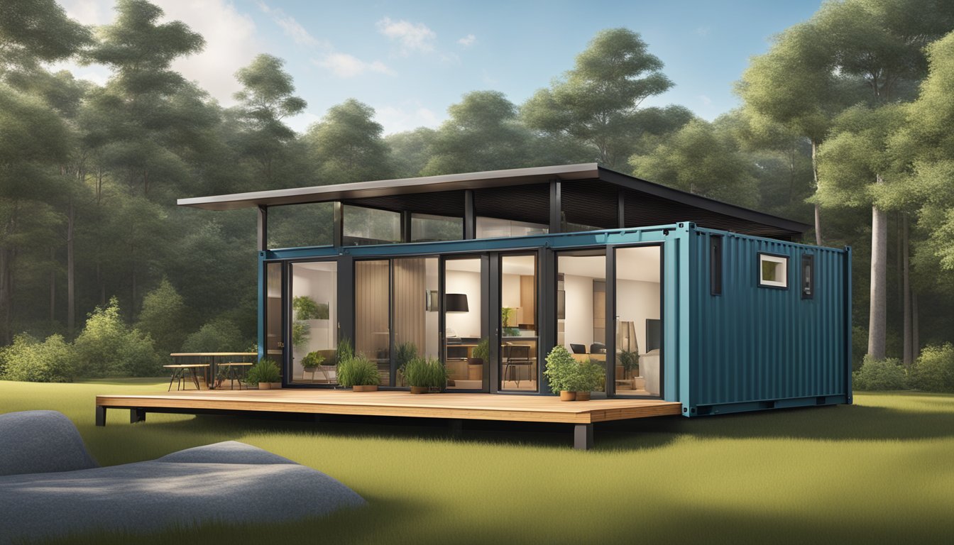 Double Wide 40 Shipping Container Home Plans