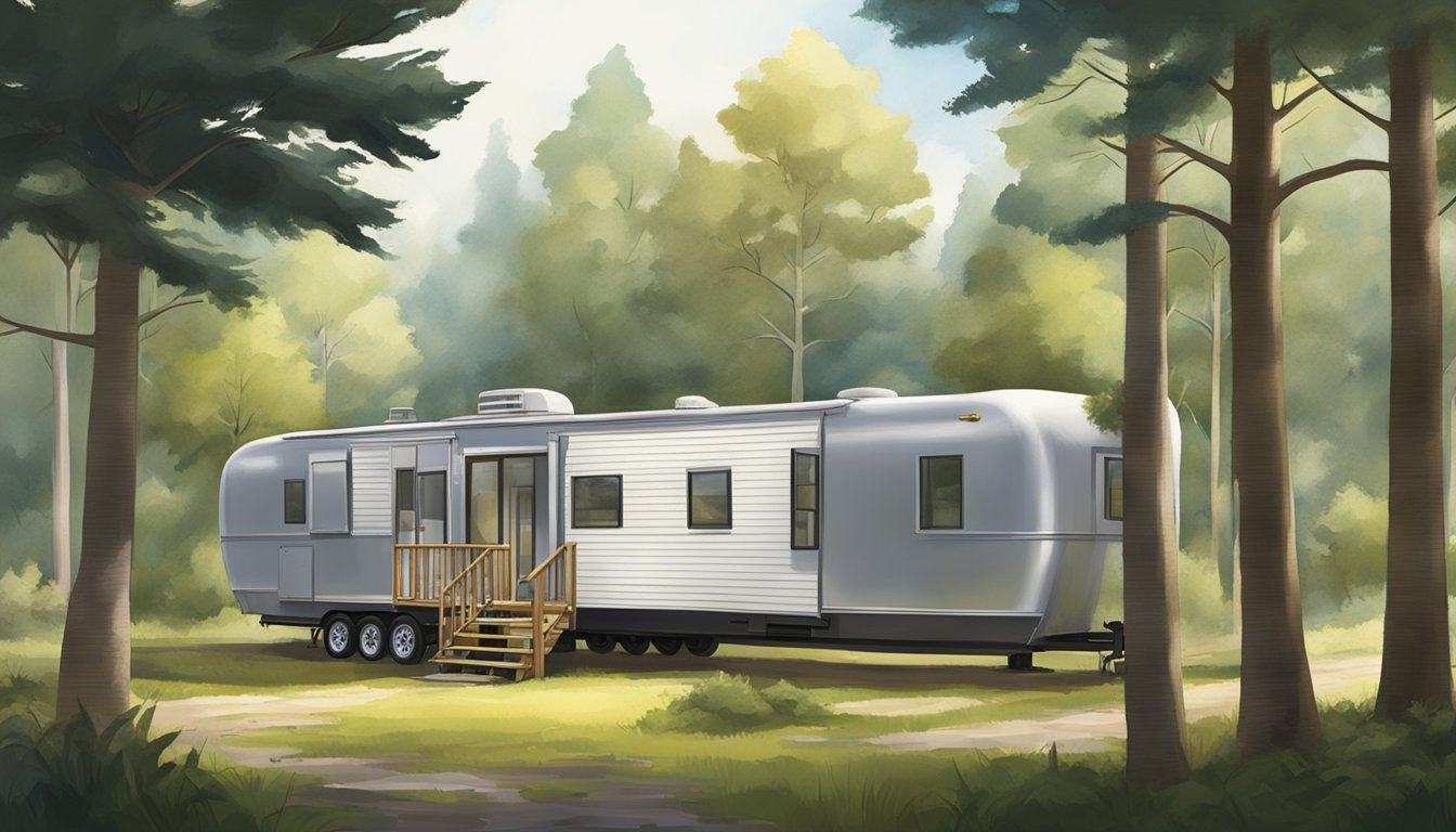 Comfort and Space in Trailer Home Double Wide