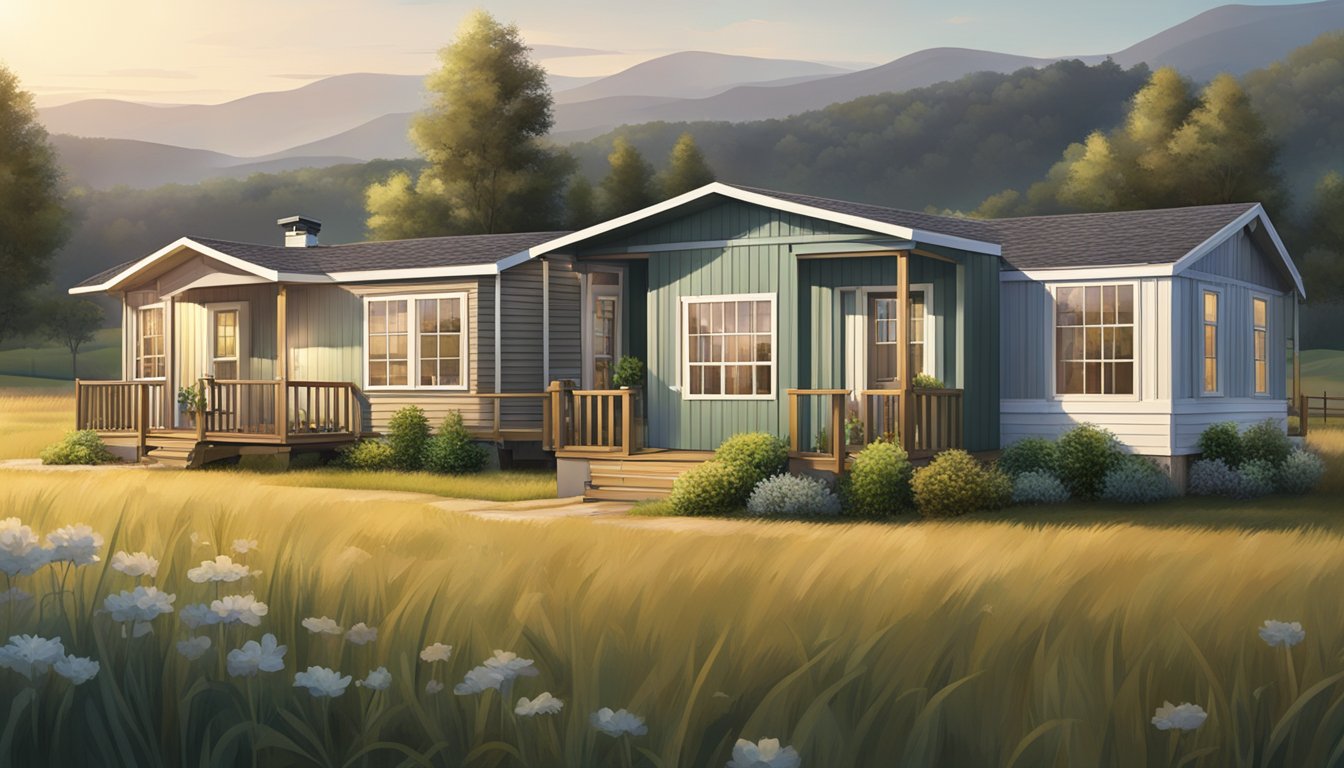 Modern Living in Double Wide Farmhouse Homes